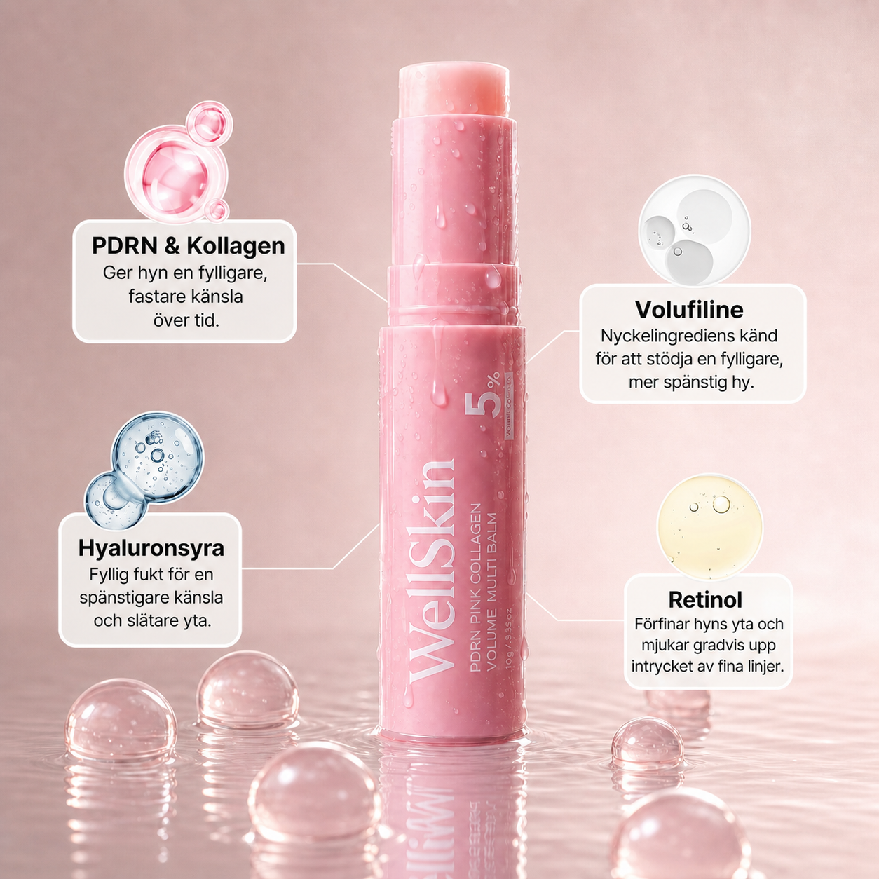 Kollagen Volume Balm – För Fina Linjer & Strålande Hud