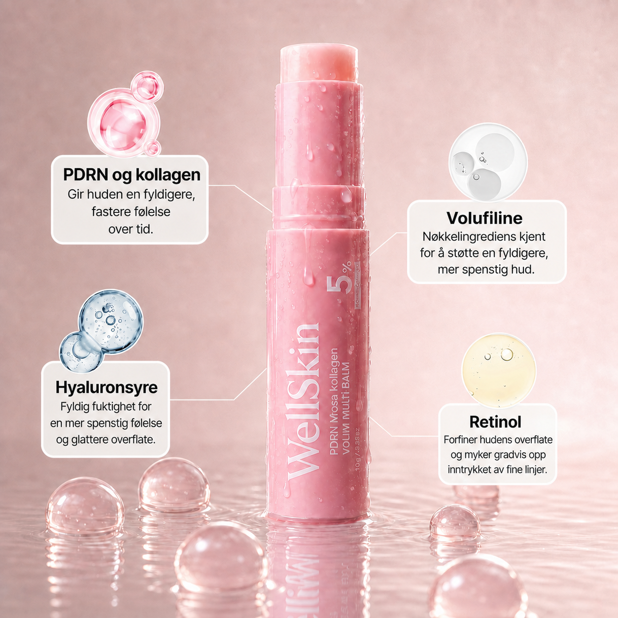 Kollagen Volume Balm – For fine linjer og strålende hud